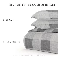 Casual Comfort Gingham Down-Alternative Comforter
