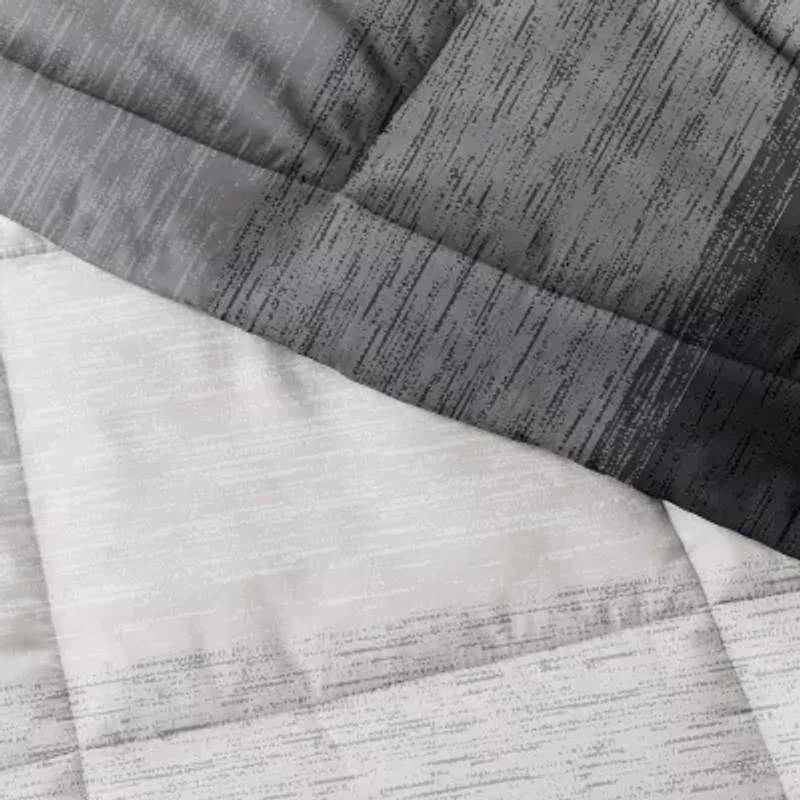 Casual Comfort Gray Ombre Down-Alternative Comforter