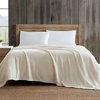 Eddie Bauer Solid Ultra Soft Plush Blanket
