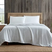 Eddie Bauer Solid Ultra Soft Plush Blanket