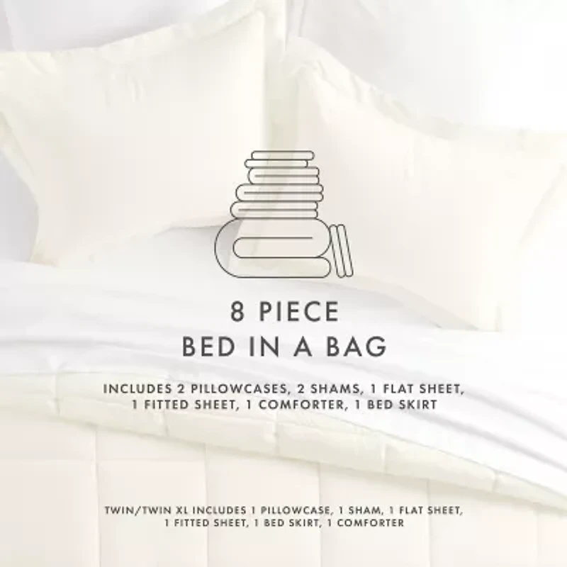 Casual Comfort Premium Ultra Soft Complete Bedding Set with Sheets