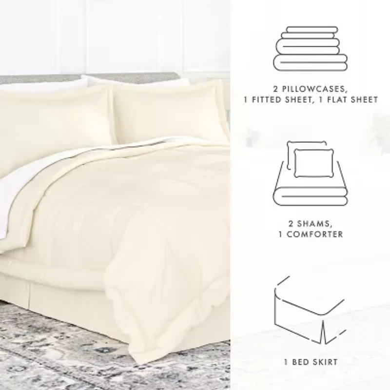 Casual Comfort Premium Ultra Soft Complete Bedding Set with Sheets