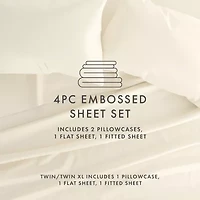 Casual Comfort™ Premium Ultra Soft Chevron Microfiber Wrinkle Free Sheet Set