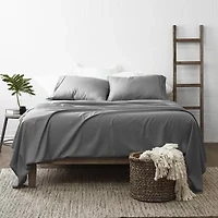 Casual Comfort™ Premium Ultra Soft Chevron Microfiber Wrinkle Free Sheet Set