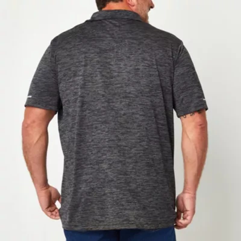 Xersion EverAir Big and Tall Mens Regular Fit Short Sleeve Polo Shirt