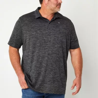 Xersion Big and Tall Mens Regular Fit Short Sleeve Polo Shirt