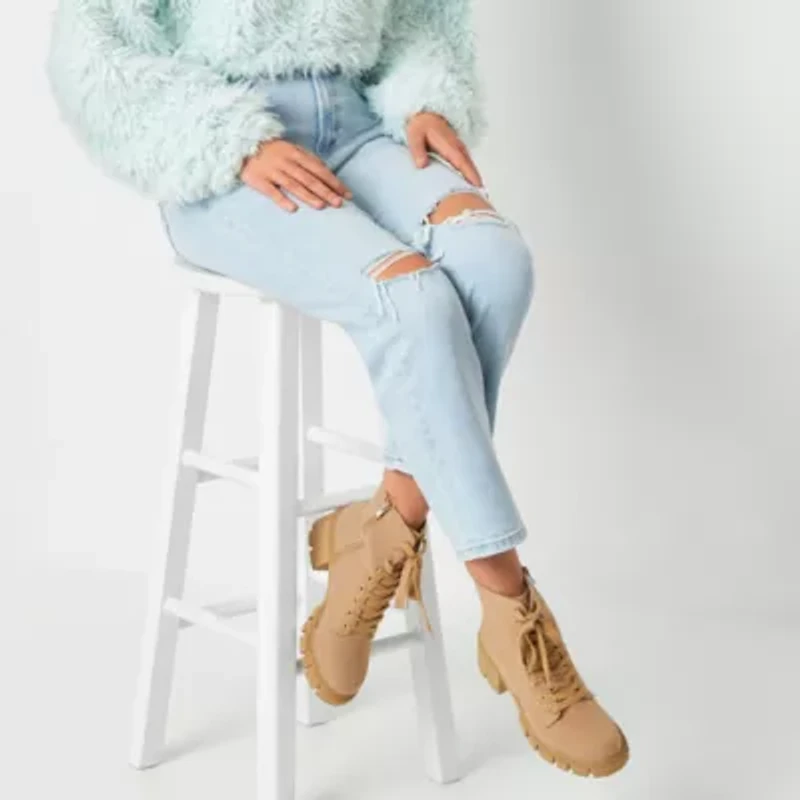 Arizona Juniors Ripped Womens Highest Rise Straight Leg Jean