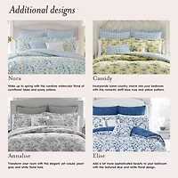 Laura Ashley Elise Midweight Comforter Set