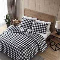 Eddie Bauer Mountain Plaid Midweight Comforter Set