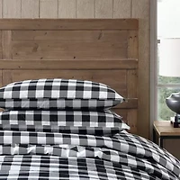 Eddie Bauer Mountain Plaid Midweight Comforter Set