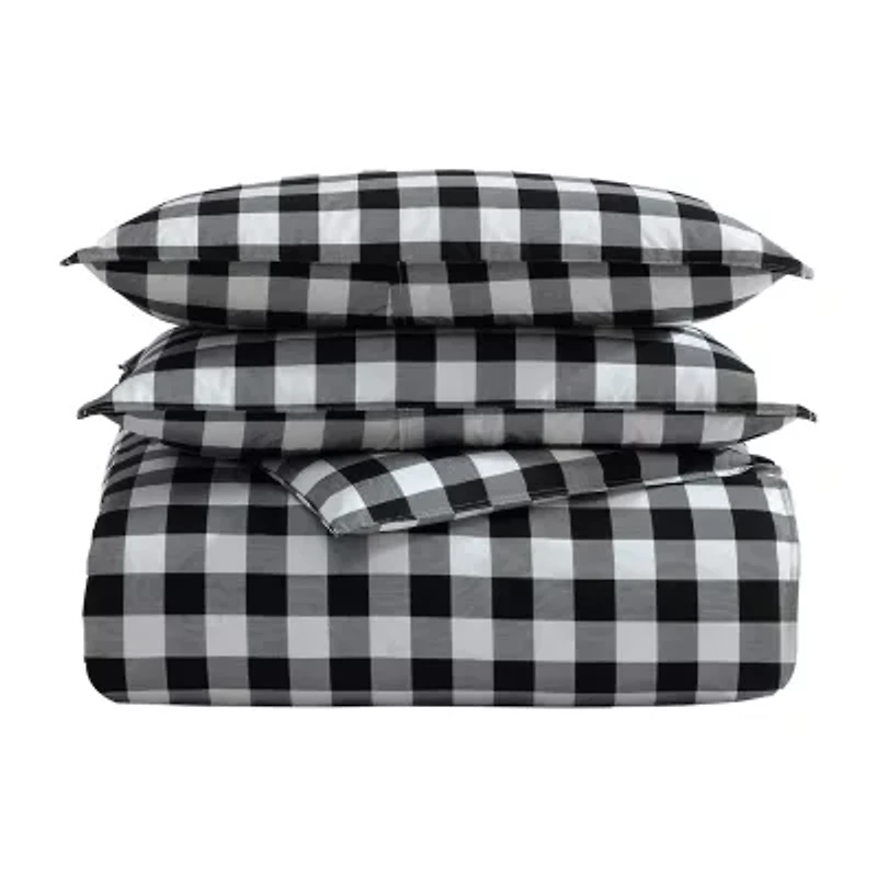 Eddie Bauer Mountain Plaid Midweight Comforter Set