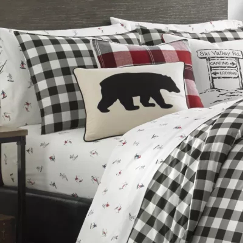 Eddie Bauer Mountain Plaid Midweight Comforter Set