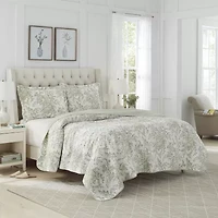 Laura Ashley Bedford Quilt Set