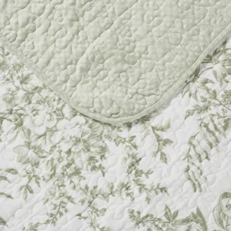 Laura Ashley Bedford Quilt Set
