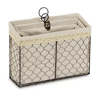 Cheungs Set Of 3 Lined Wire Organizer