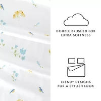 Casual Comfort™ Premium Ultra Soft Microfiber Floral Sheet Sets