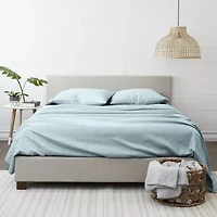 Casual Comfort™ Premium Ultra Soft Polka Dot Pattern Microfiber Wrinkle Free Sheet Set