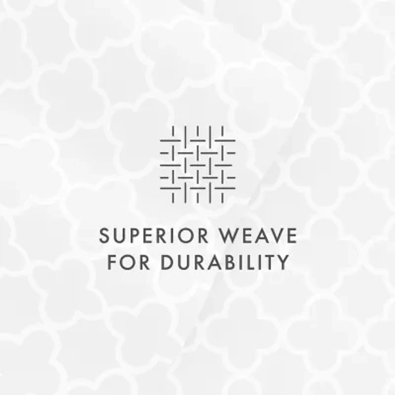 Casual Comfort™ Premium Ultra Soft Quatrefoil Pattern Microfiber Wrinkle Free Sheet Set