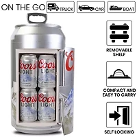 Coors Light Mini Can Fridge
