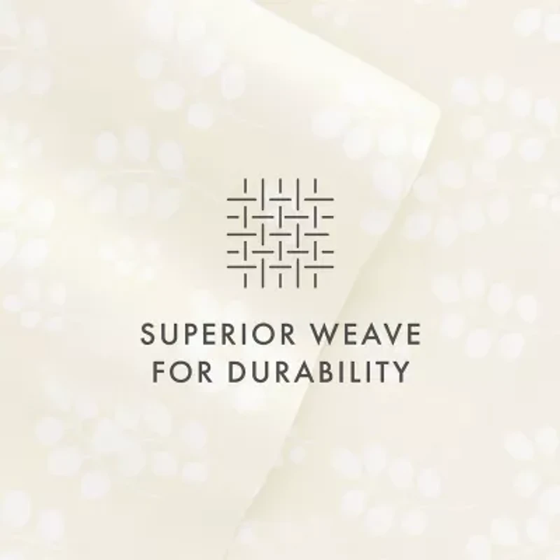 Casual Comfort™ Premium Ultra Soft Wheat Pattern Microfiber Wrinkle Free Sheet Set