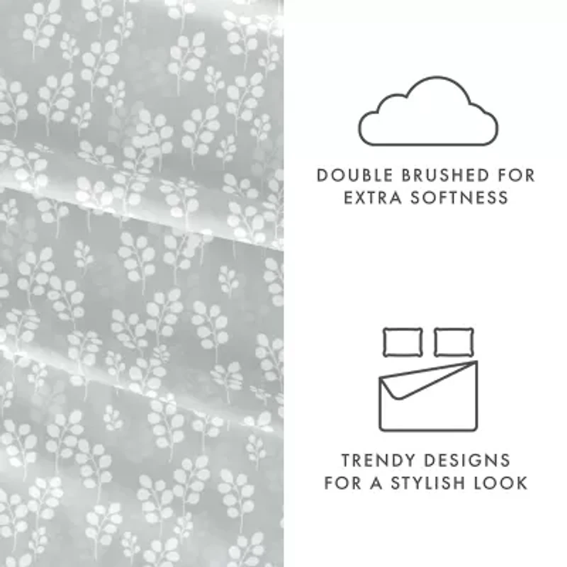 Casual Comfort™ Premium Ultra Soft Wheat Pattern Microfiber Wrinkle Free Sheet Set