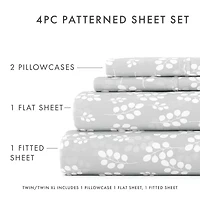 Casual Comfort™ Premium Ultra Soft Wheat Pattern Microfiber Wrinkle Free Sheet Set