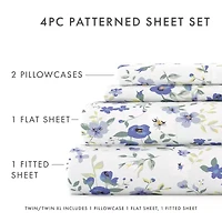 Casual Comfort™ Premium Ultra Soft Blossoms Sheet Set