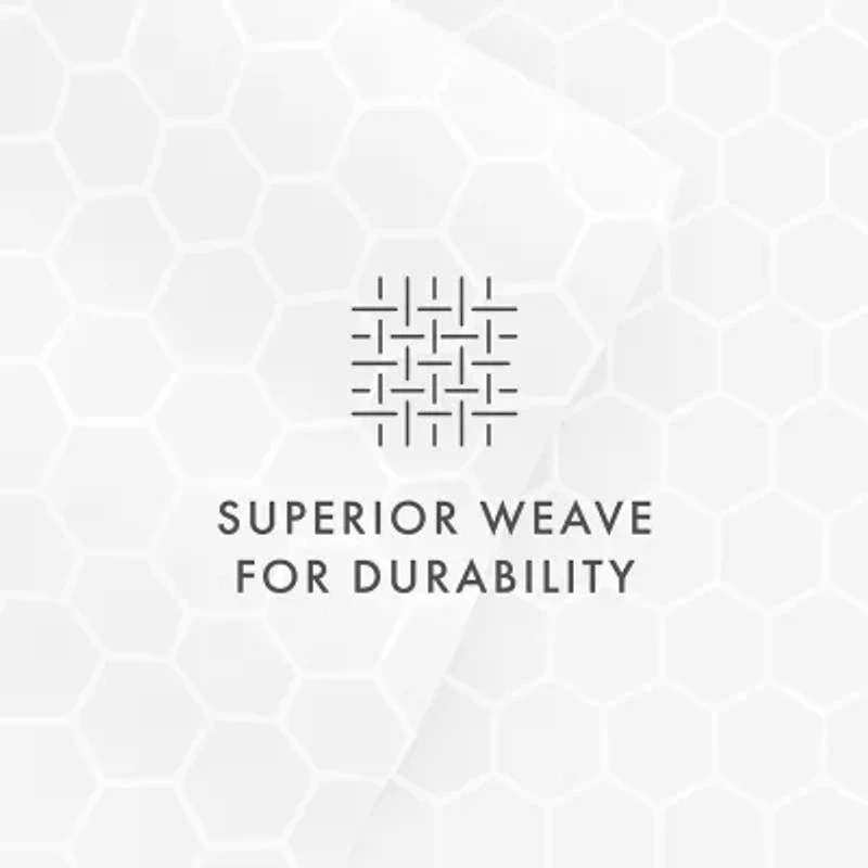 Casual Comfort Ultra Soft Honeycomb Pattern 4 Piece Bed Sheet Set