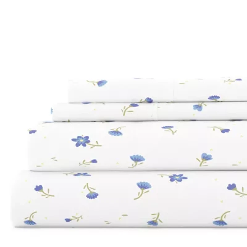 Casual Comfort™ Premium Ultra Soft Floral Pattern Sheet Set