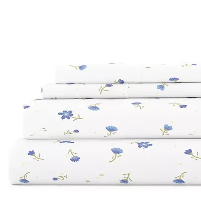Casual Comfort™ Premium Ultra Soft Floral Pattern Sheet Set