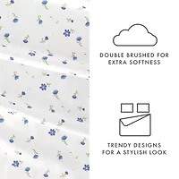 Casual Comfort™ Premium Ultra Soft Floral Pattern Sheet Set