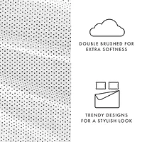 Casual Comfort™ Premium Ultra Soft Stippled Pattern Sheet Set