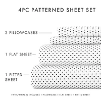 Casual Comfort™ Premium Ultra Soft Stippled Pattern Sheet Set