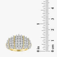 (G-H / Si2-I1) Womens 2 CT. T.W. Lab Grown White Diamond 10K Gold Band