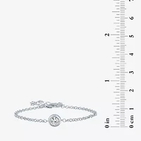 Diamond Addiction (G-H / Si2-I1) Womens 10K Gold 8 Inch Cable Round Chain Bracelet