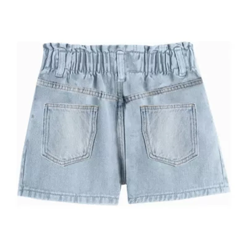 Disney Collection Little & Big Kid Girls Lilo Stitch Denim Short