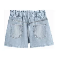 Disney Collection Little & Big Kid Girls Lilo Stitch Denim Short