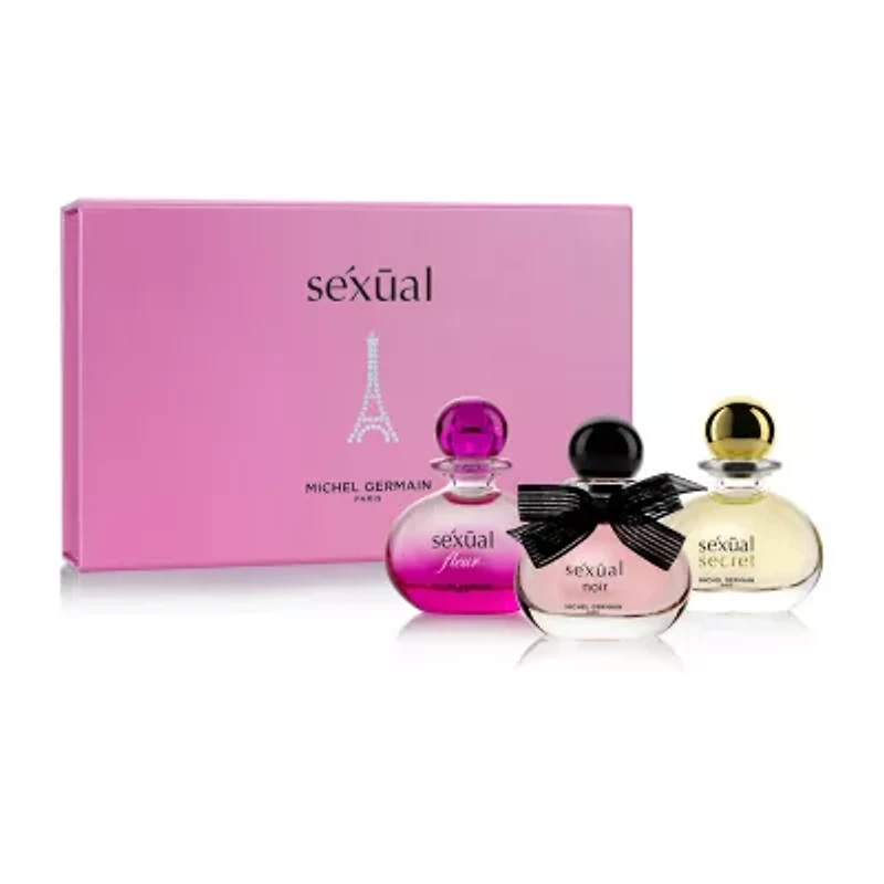 Michel Germain Ladies Sexual Mini 3-Pc Coffret Gift Set ($105 Value)