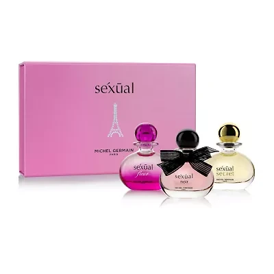 Michel Germain Ladies Sexual Mini 3-Pc Coffret Gift Set ($105 Value)