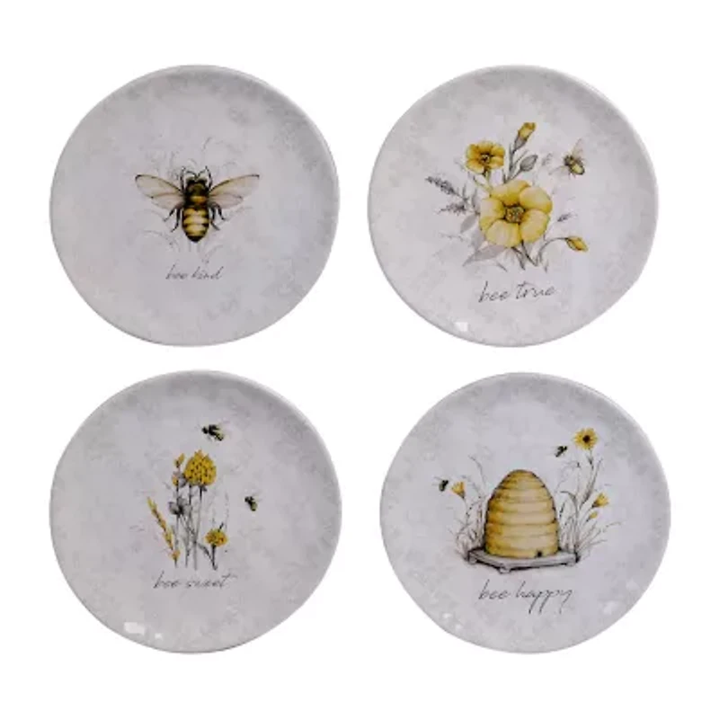 Certified International Bee Sweet 16-pc. Earthenware Dinnerware Set