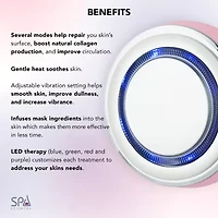 Spa Sciences Nuri Led Thermal Smart Facial Skincare Mask Infuser