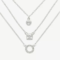 Mixit Womens Hypoallergenic 3-pc. Necklace Set