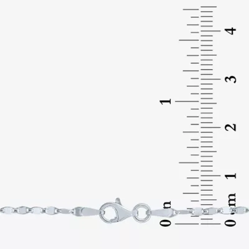 2-pc.Birthstone Necklace Set Sterling Silver