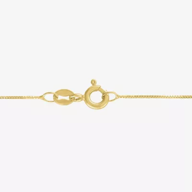 Bumble Bee Womens Genuine Yellow Citrine 14K Gold Over Silver 18 Inch Pendant Necklace