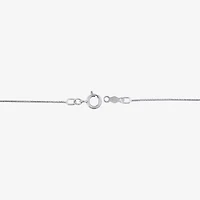 Diamond Blossom (H-I / I1) Womens 1 CT. T.W. Lab Grown White Diamond 10K White Gold Pear 18 Inch Pendant Necklace