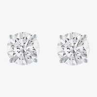 4 CT. T.W. Lab-Grown (E-F / Si1-Si2) Diamond 14K Gold 8mm Round Stud Earrings