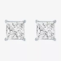4 CT. T.W. Lab-Grown (E-F / Si1-Si2) Diamond 14K Gold 7mm Stud Earrings