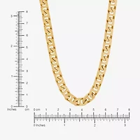 Yellow Stainless Steel Chain Necklace