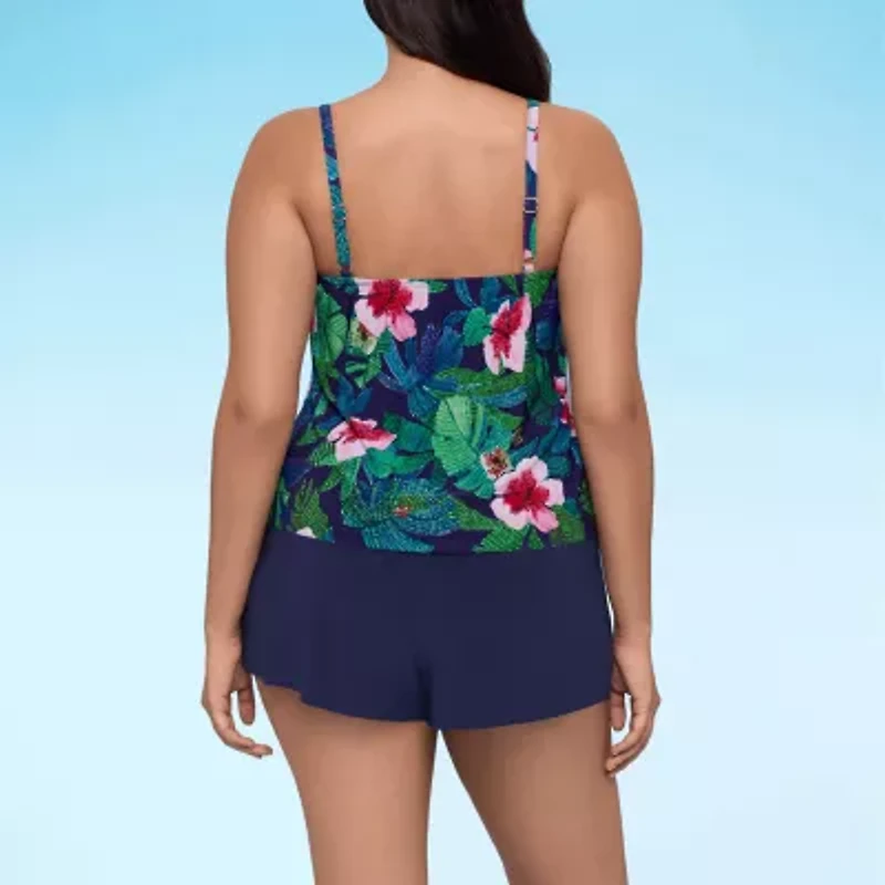 Trimshaper Farrah Swim Romper