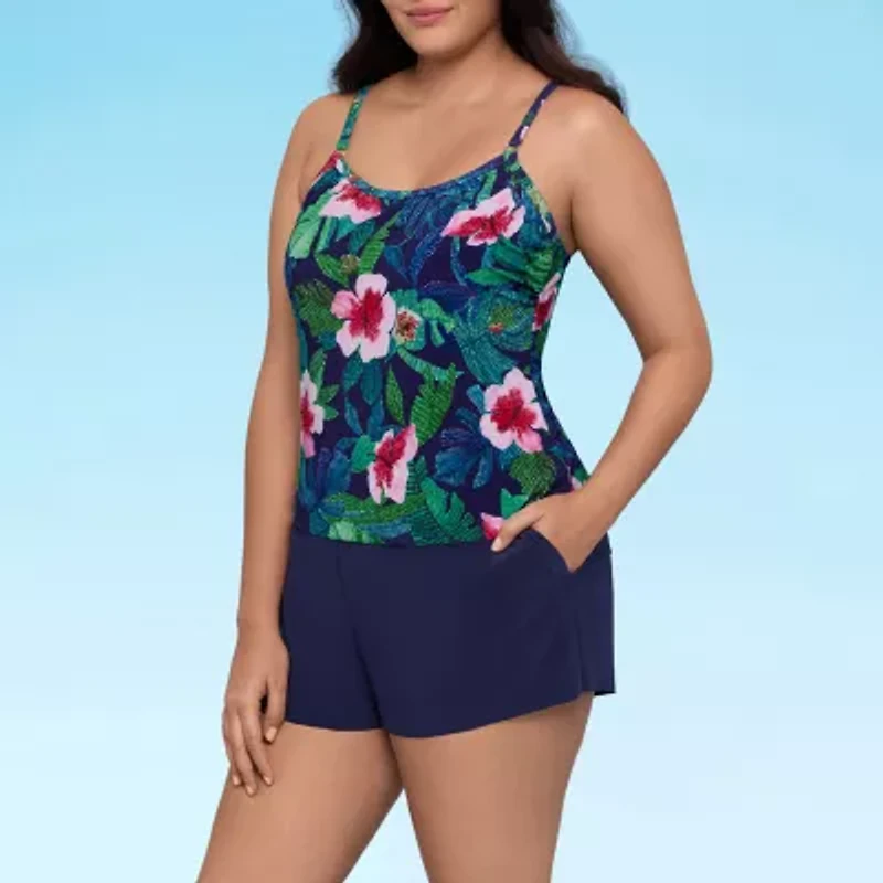 Trimshaper Farrah Swim Romper